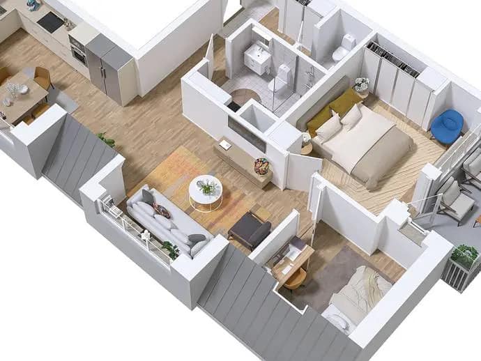 Planritning för Regementsgatan  10