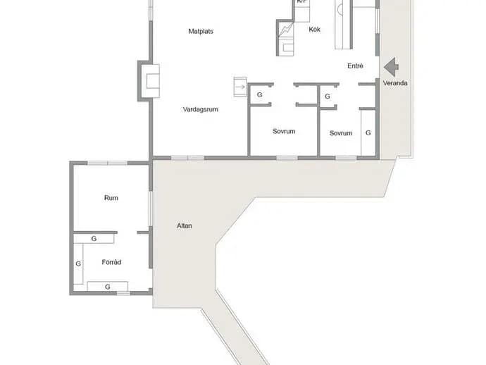 Floor plan for Hösserud Himmelsdal 