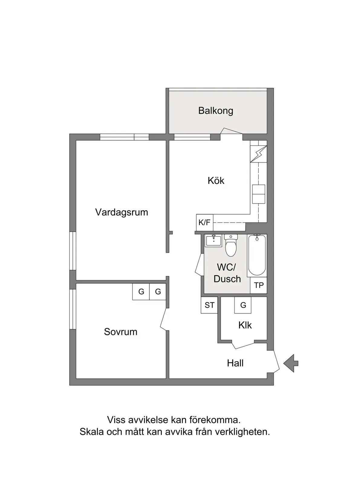 Planritning för Gråbergsgatan 51