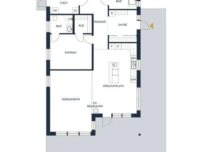 Planritning för Landviken 530