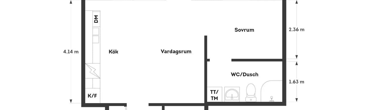 Floor plan for Astris gata 80