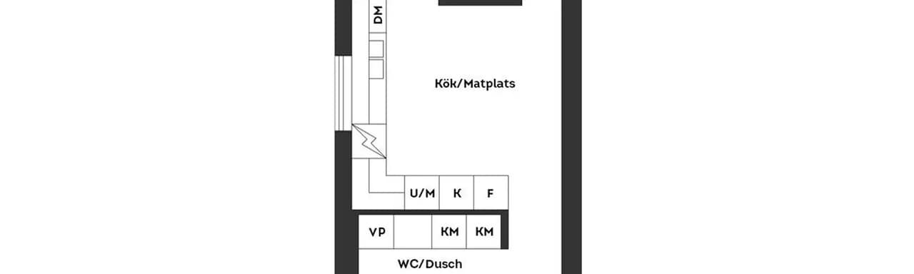 Planritning för Pastor Normans väg 43