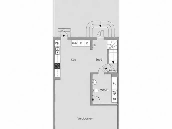 Floor plan for Frisells gata 15E