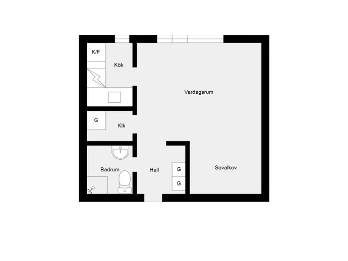 Floor plan for Selmedalsvägen 2, 3tr