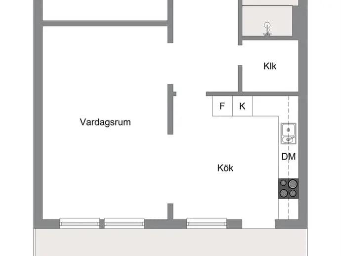 Planritning för Jordgubbsgränd 5