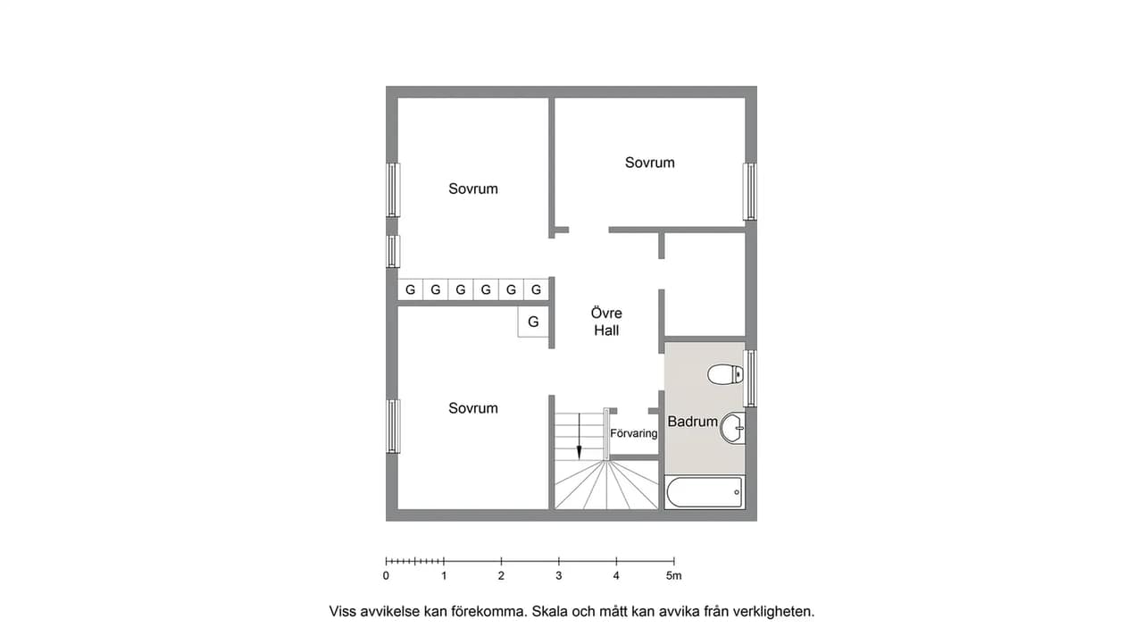 Planritning för Symfonigränd 14