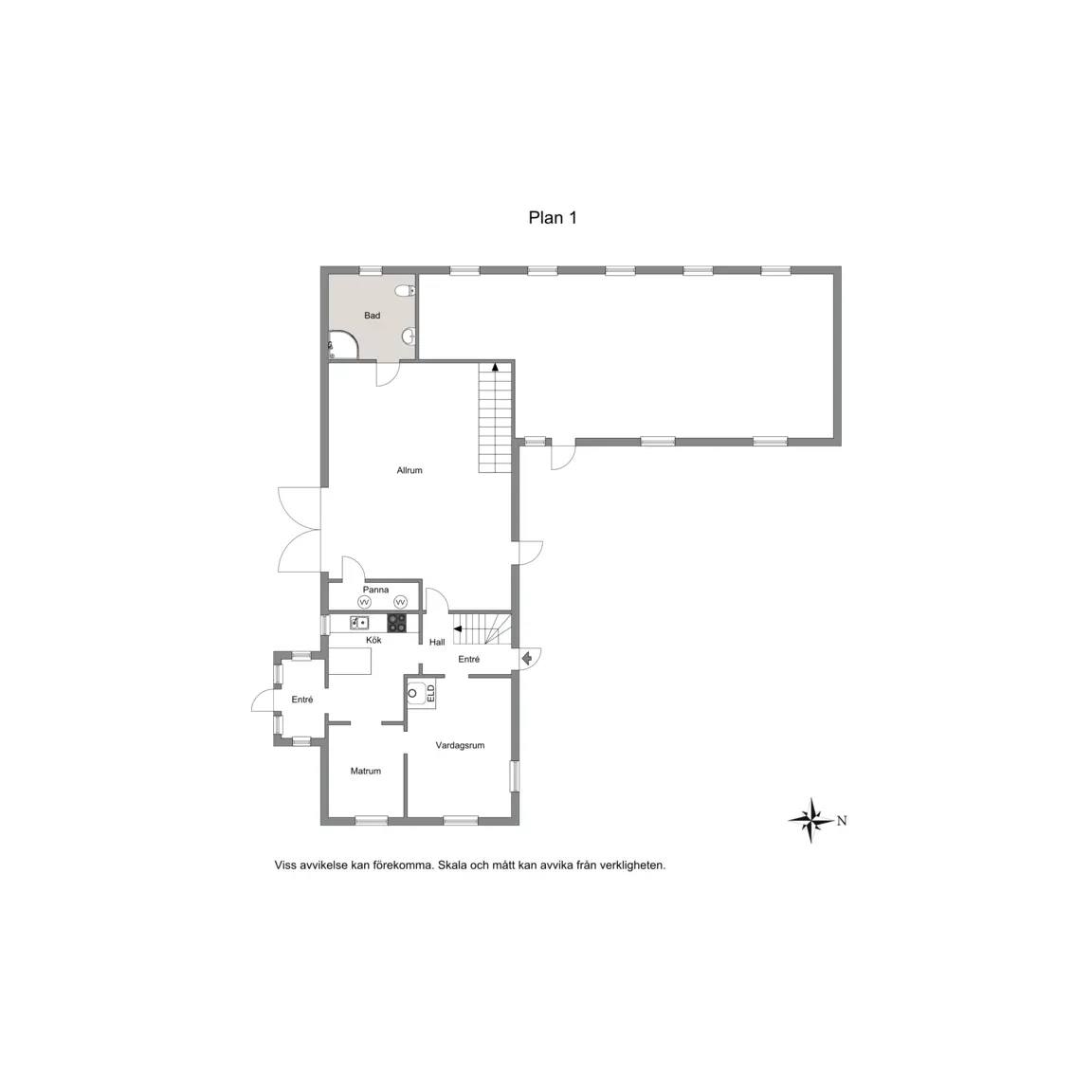 Floor plan for Bärnalt 8812