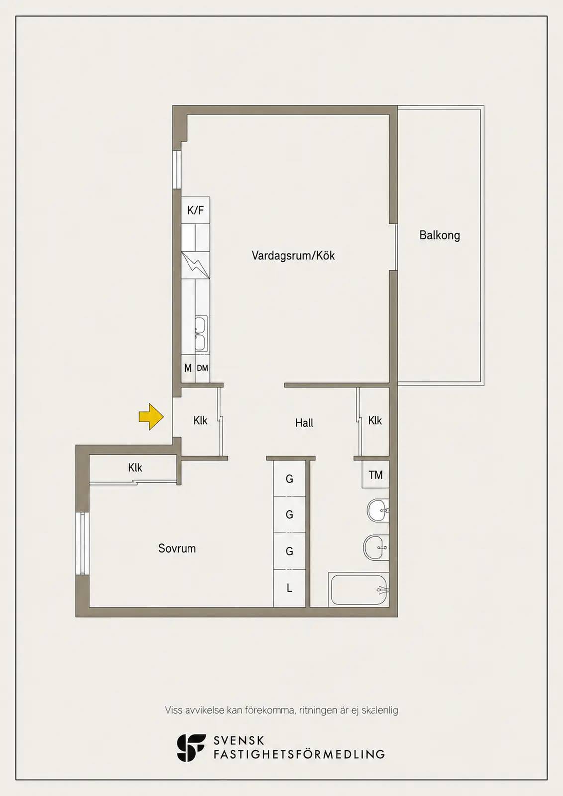 Floor plan for Sollentunavägen 295