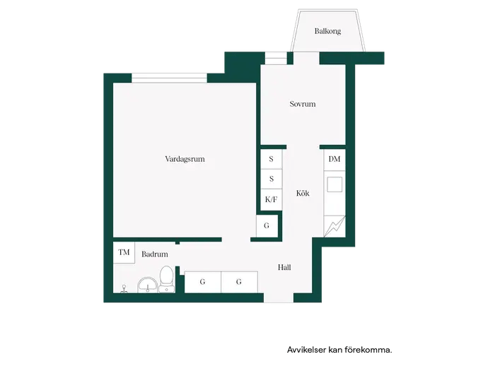Floor plan for Vindragarvägen 12, 2 tr