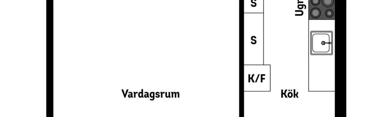 Floor plan for Junkergatan 10