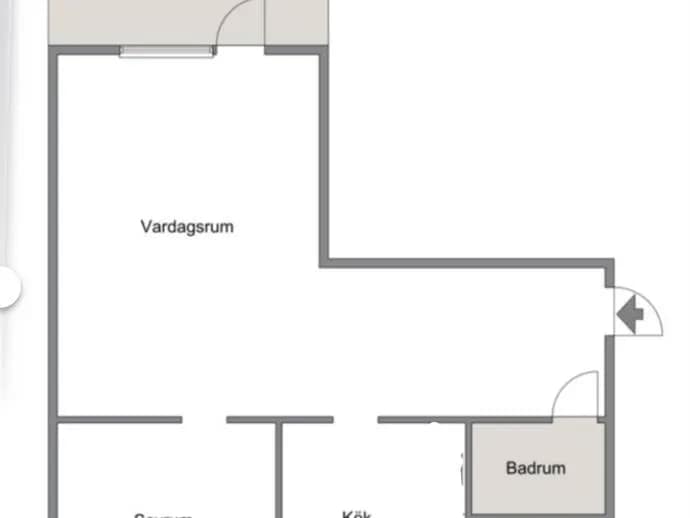 Floor plan for Langelandsgatan 27