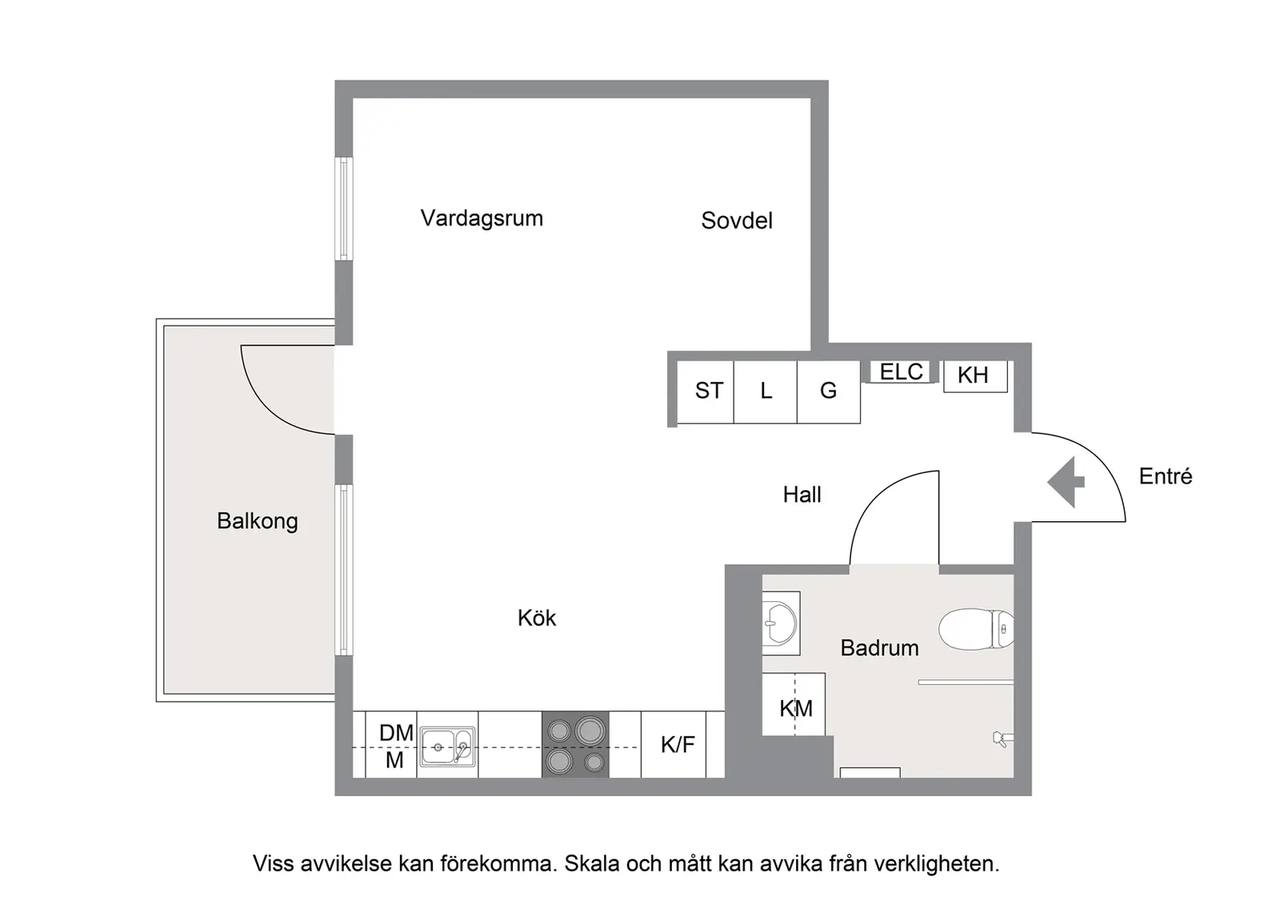 Floor plan for Forskningsringen 80 A