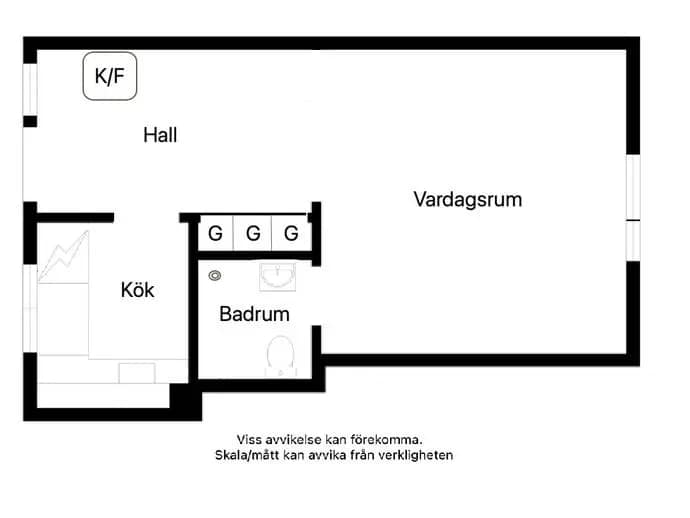 Floor plan for Tidaholmsvägen 32
