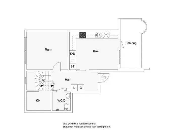 Floor plan for Swedenborgsgatan 27, 7/7tr