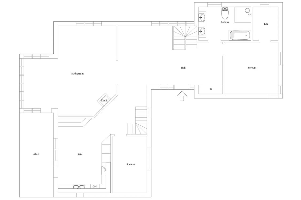 Floor plan for Andalen 33