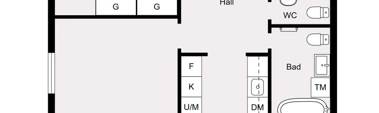 Floor plan for Kungsörnsgatan 36