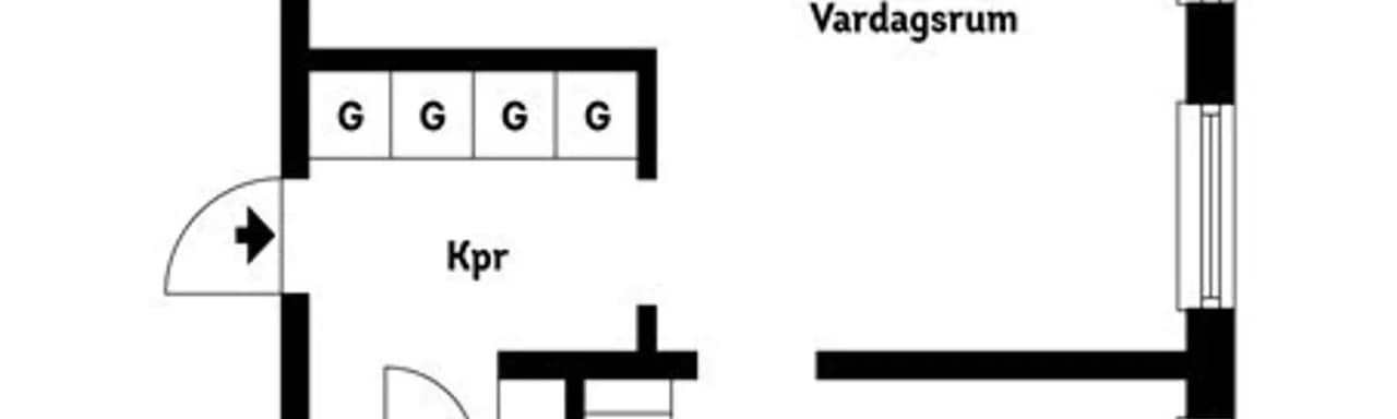 Floor plan for Legendvägen 21