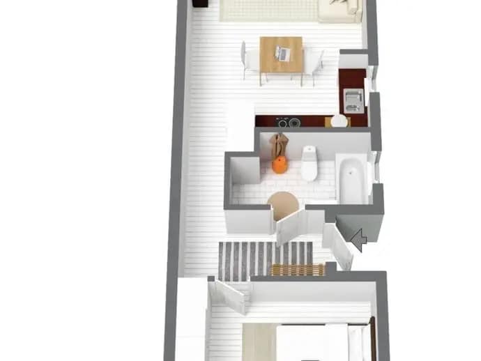 Floor plan for Tavastehusgatan 148