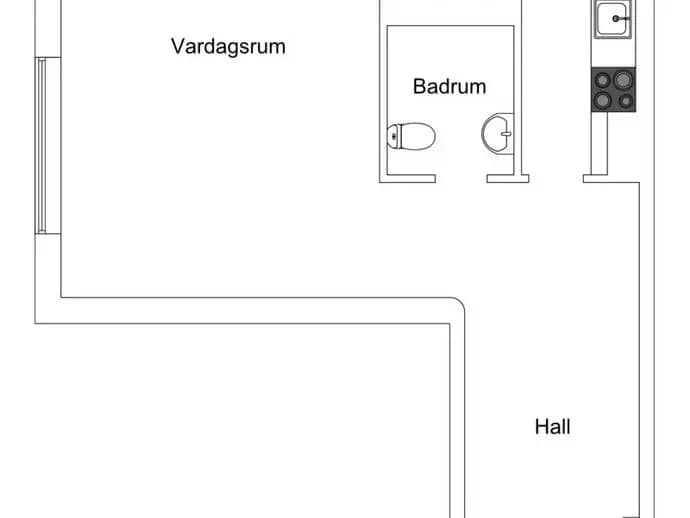 Floor plan for Essingestråket 29