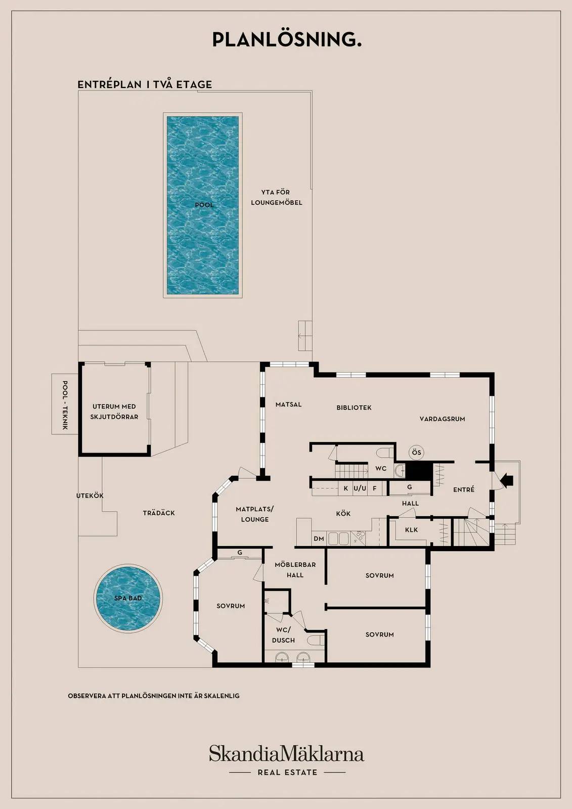 Floor plan for Gränsvägen 45