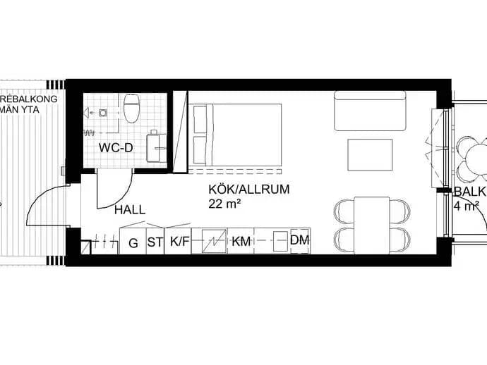 Floor plan for Veddestastråket
