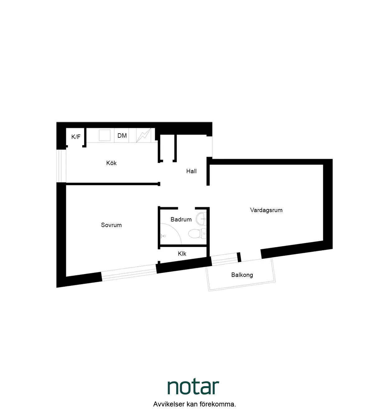 Floor plan for Fågelbacksgatan 8A