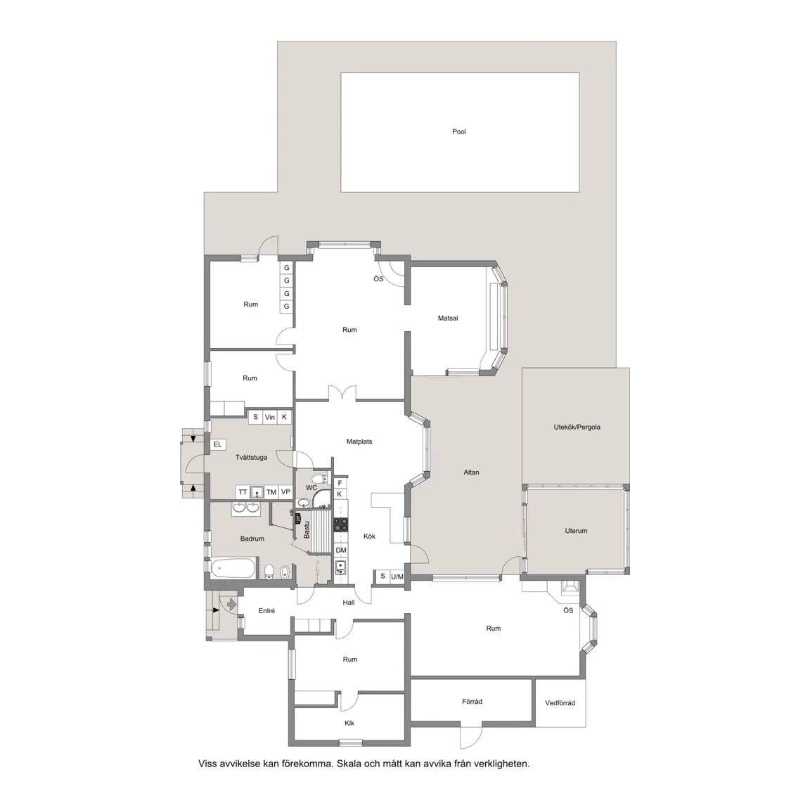 Floor plan for Sturevägen 4B