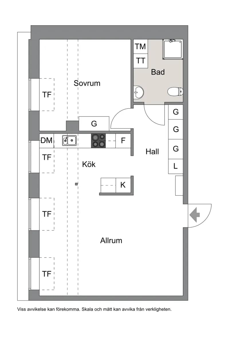 Planritning för Sveagatan 14