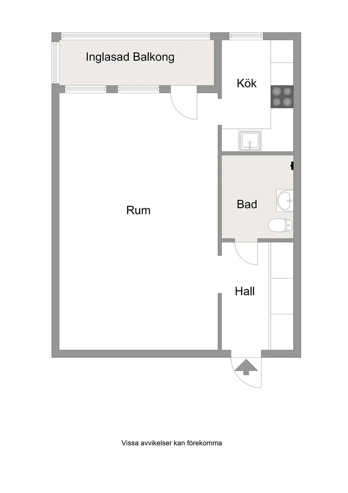 Floor plan for Promenaden 19