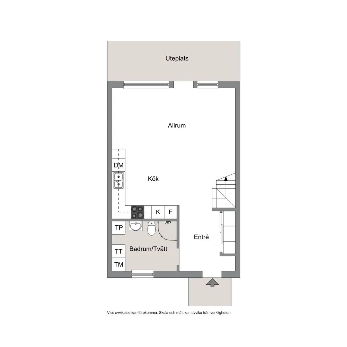 Floor plan for Gulsparvvägen 17