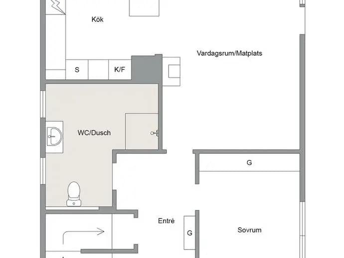 Floor plan for Perugatan 14