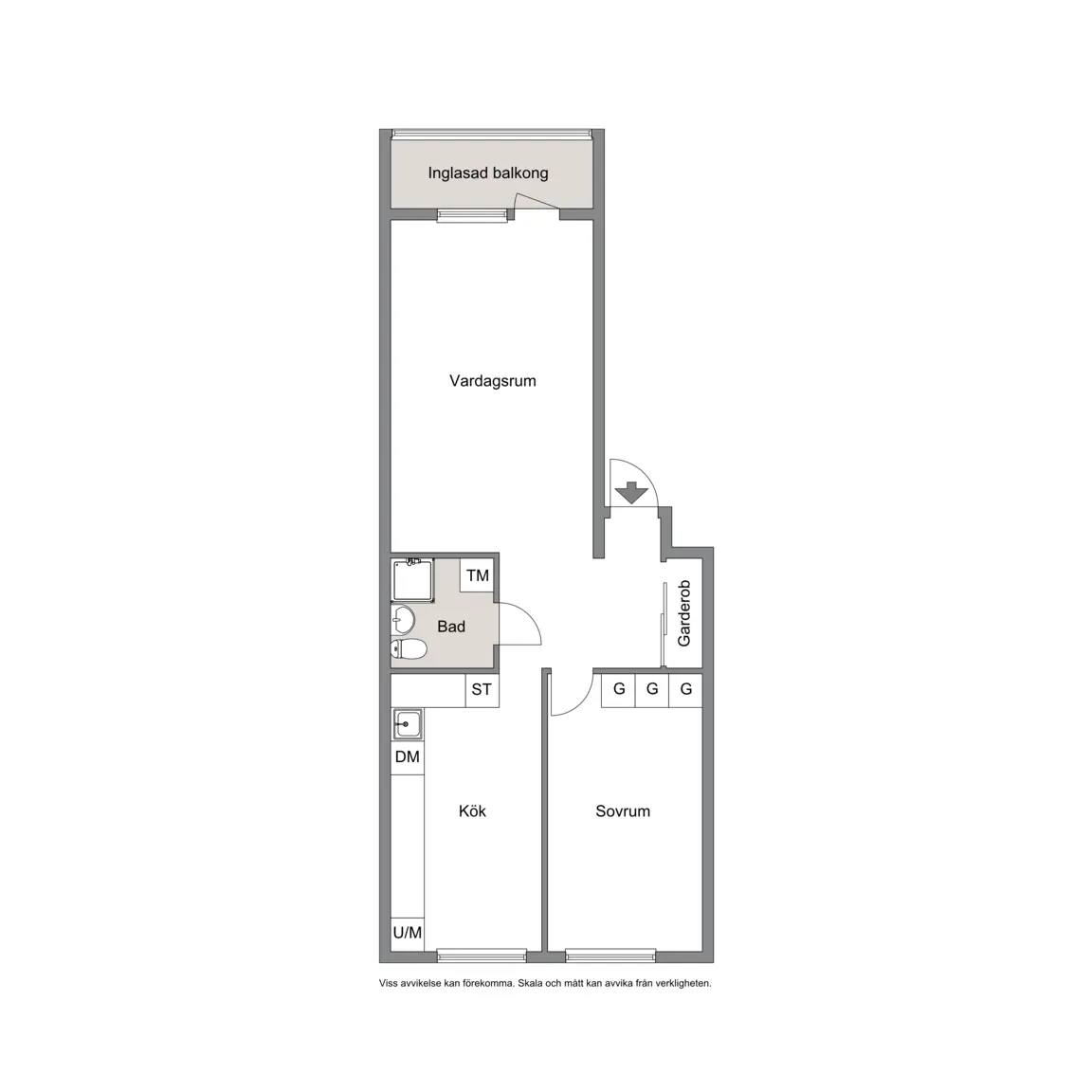 Planritning för Rosenbadsgatan 3
