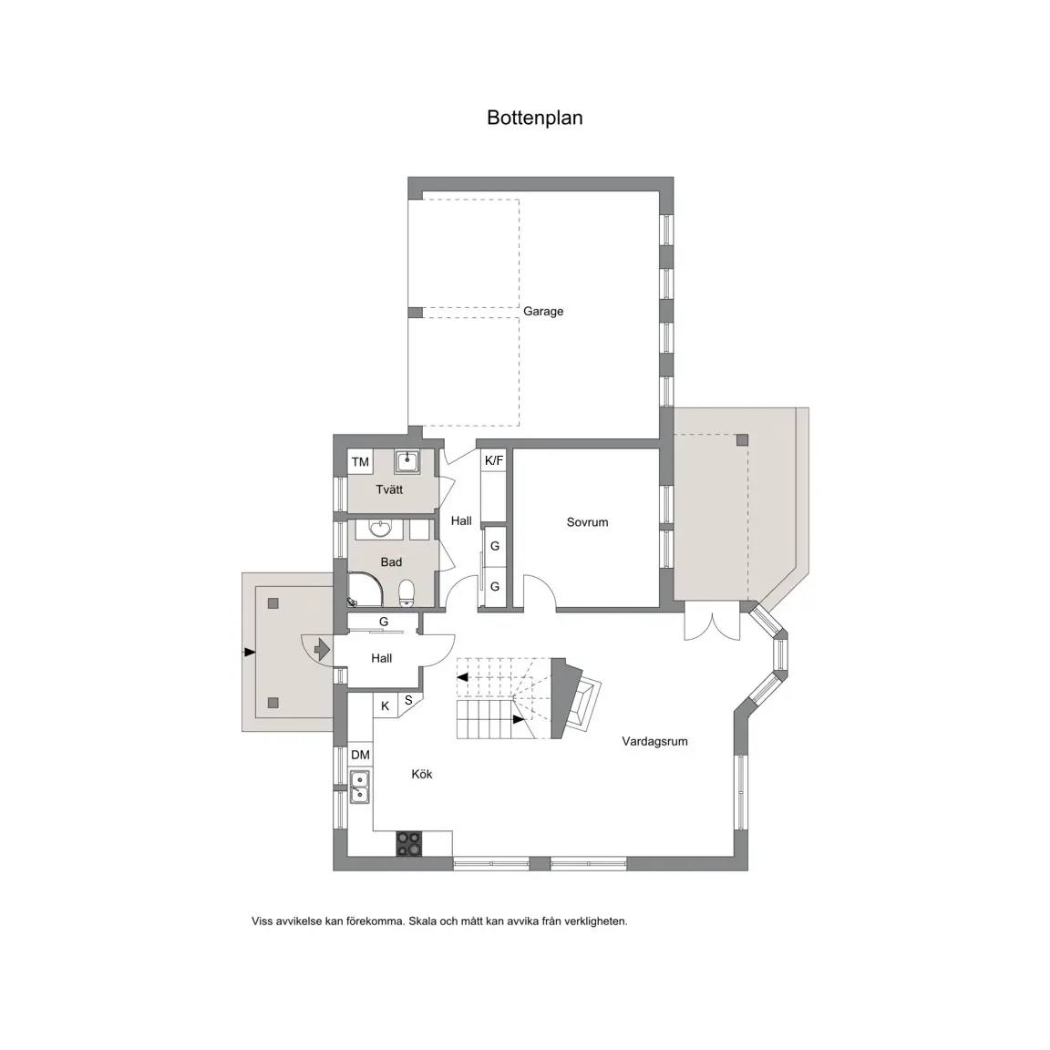 Floor plan for Vägafors 3