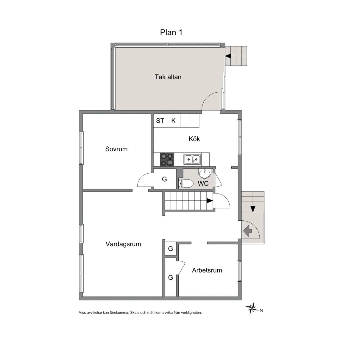 Planritning för Sätergatan 6
