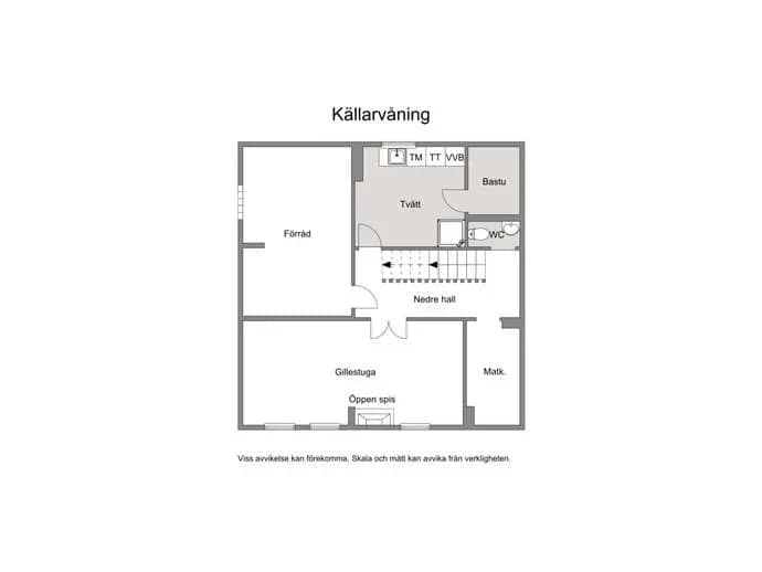 Floor plan for Smultronvägen 4