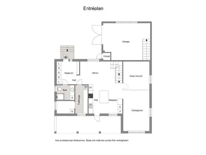 Floor plan for Brinkvägen 23