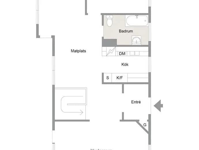 Floor plan for Malmslagarvägen 18