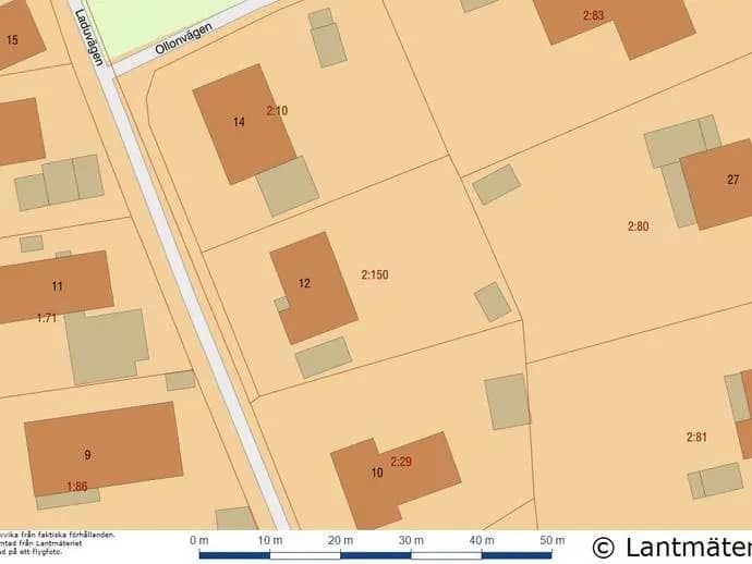 Floor plan for Laduvägen 12