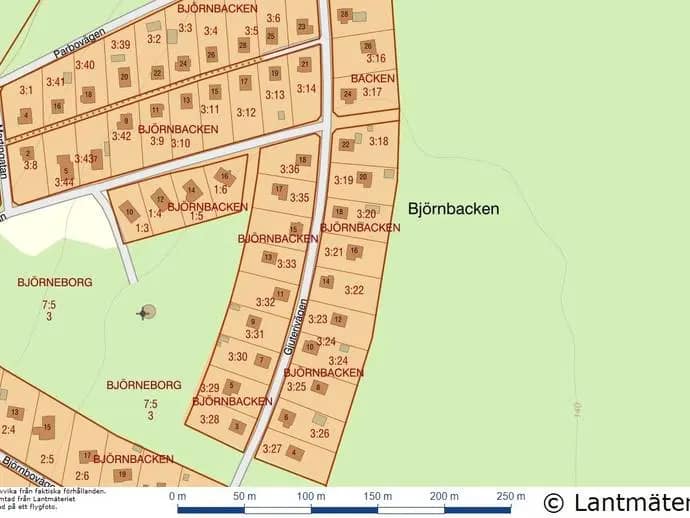 Planritning för Gjuterivägen 16