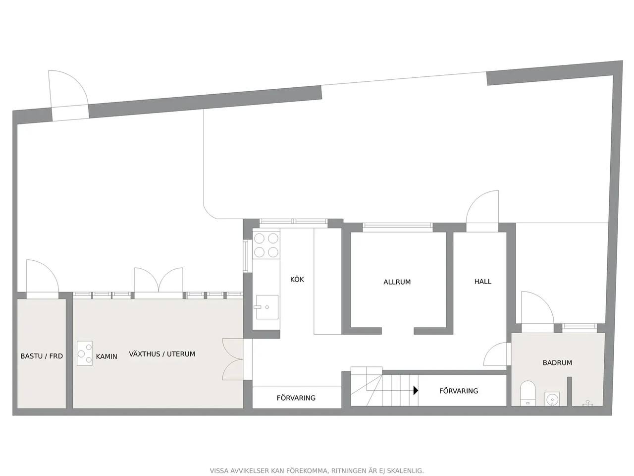Floor plan for Skogränd 4