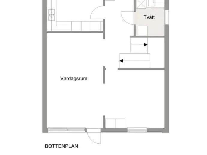 Planritning för Skrivarvägen 33
