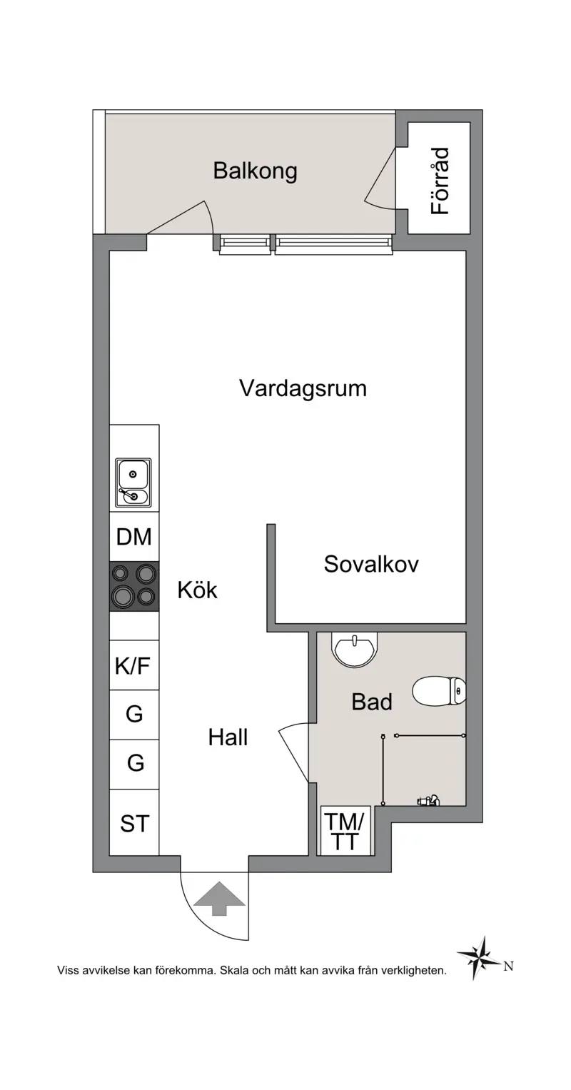 Floor plan for Askvägen 38