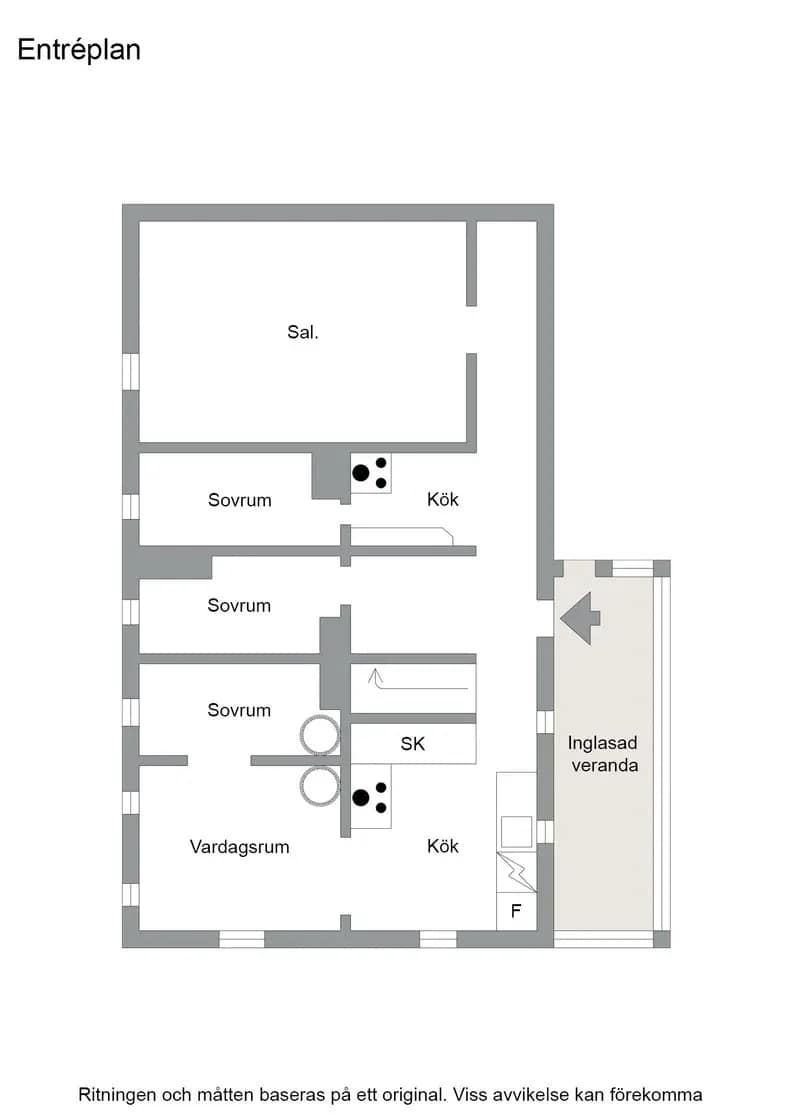 Planritning för Lungsjön 140