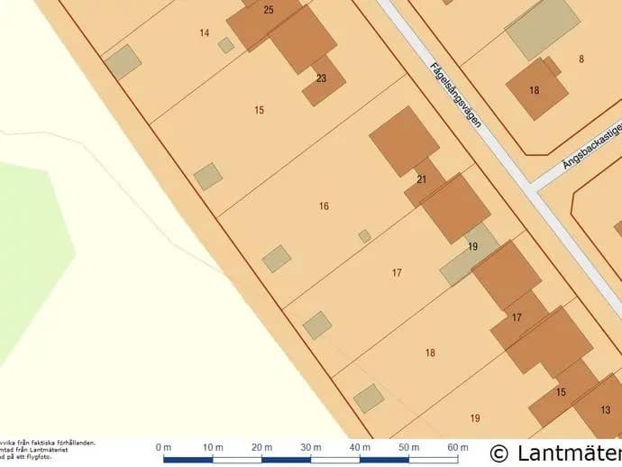 Planritning för Fågelsångsvägen 21