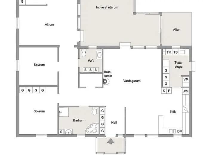 Floor plan for Smed-Anders väg 22