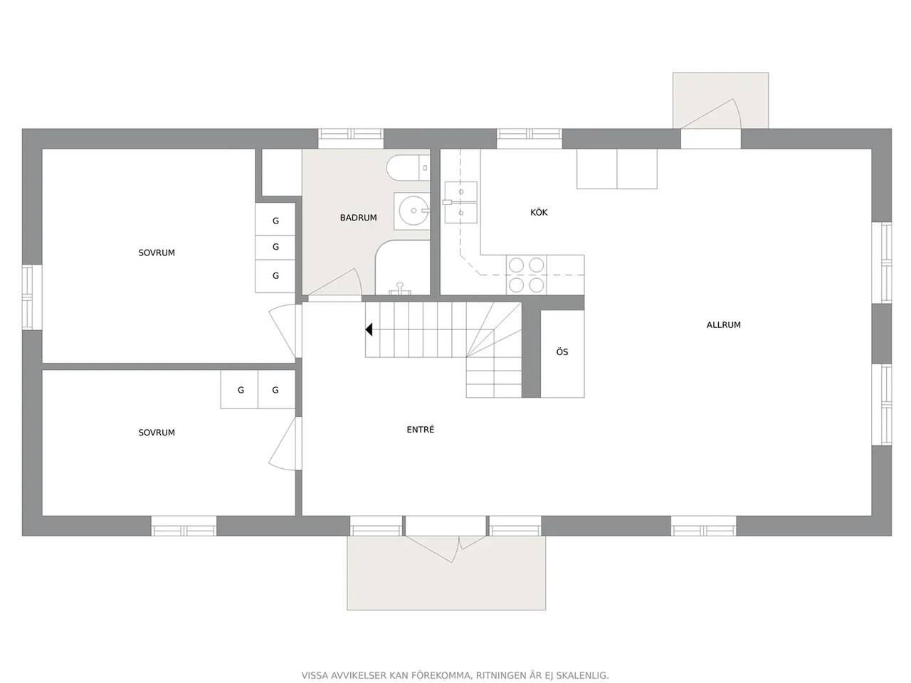 Floor plan for Fårö Skär 1389