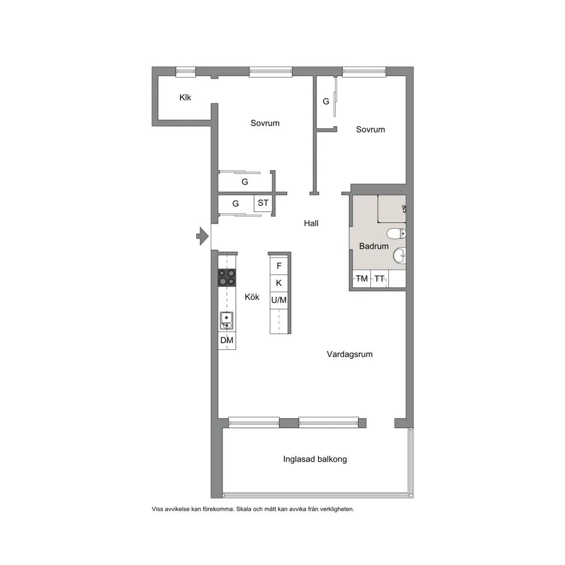 Planritning för Pionjärgatan 8