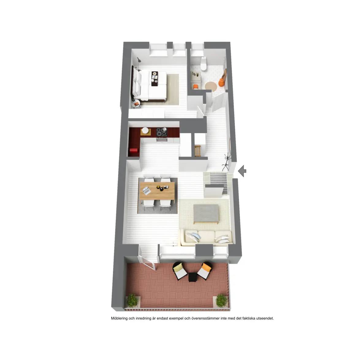 Floor plan for Trummenvägen 26
