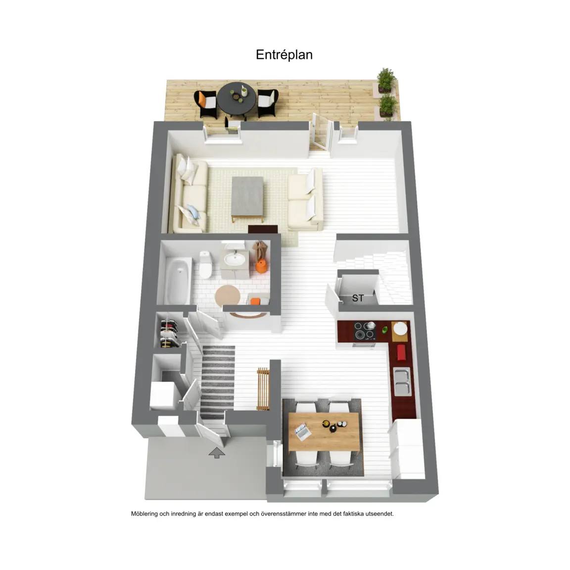 Floor plan for Axel Quidings gata 13
