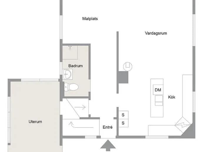 Floor plan for Kahnsgatan 13